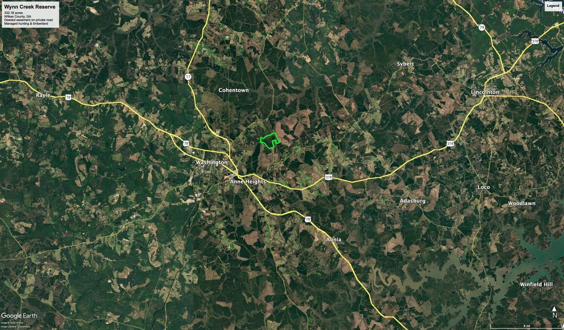 Wynn Creek Reserve - Washington, Georgia, 30673