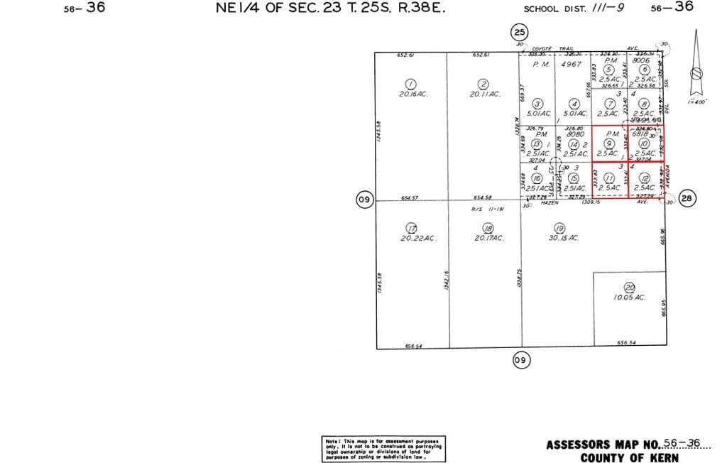 Property from 0 Avenida Del Sol Street - KW - Inyokern, California, 93527