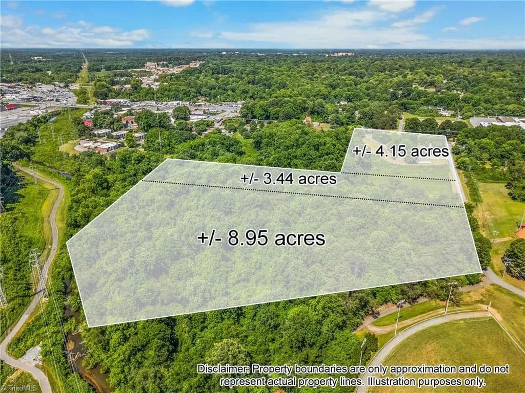 16.89 Acres of Land for Sale in Winston-Salem, North Carolina - Winston-Salem, North Carolina, 27103