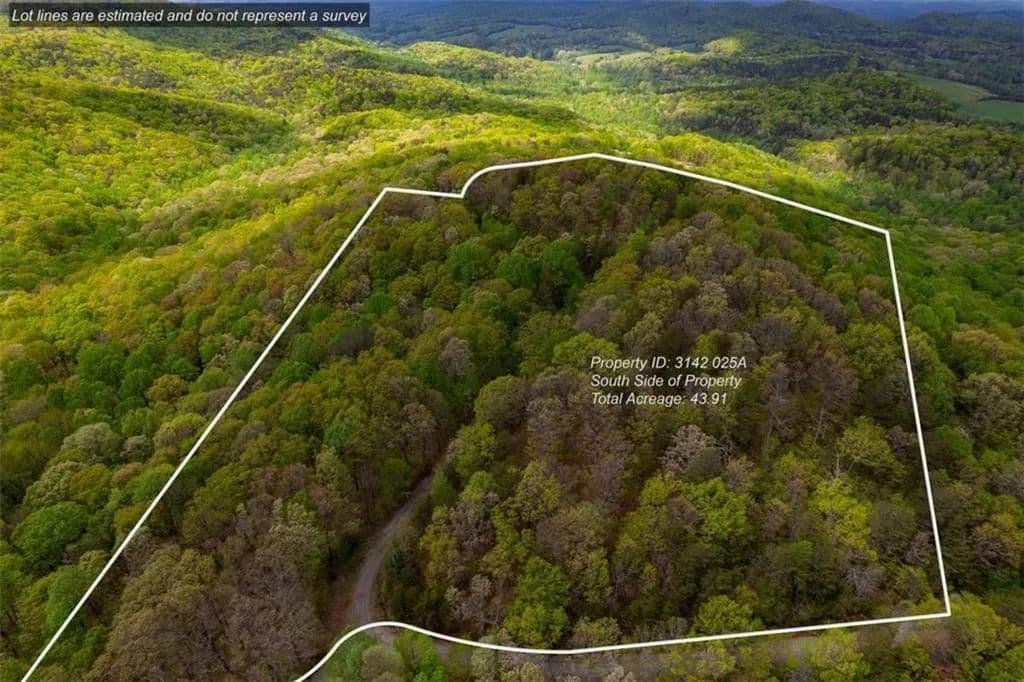 Property from 43.91 Old Burnt Mountain - KW - Ellijay, Georgia, 30540