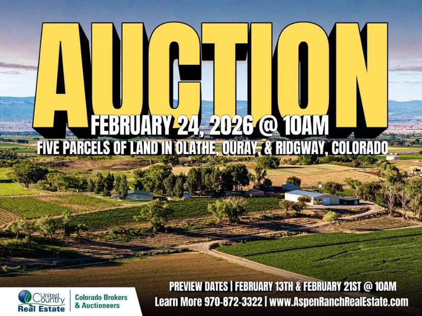 138-Acre Colorado Farmland Auction