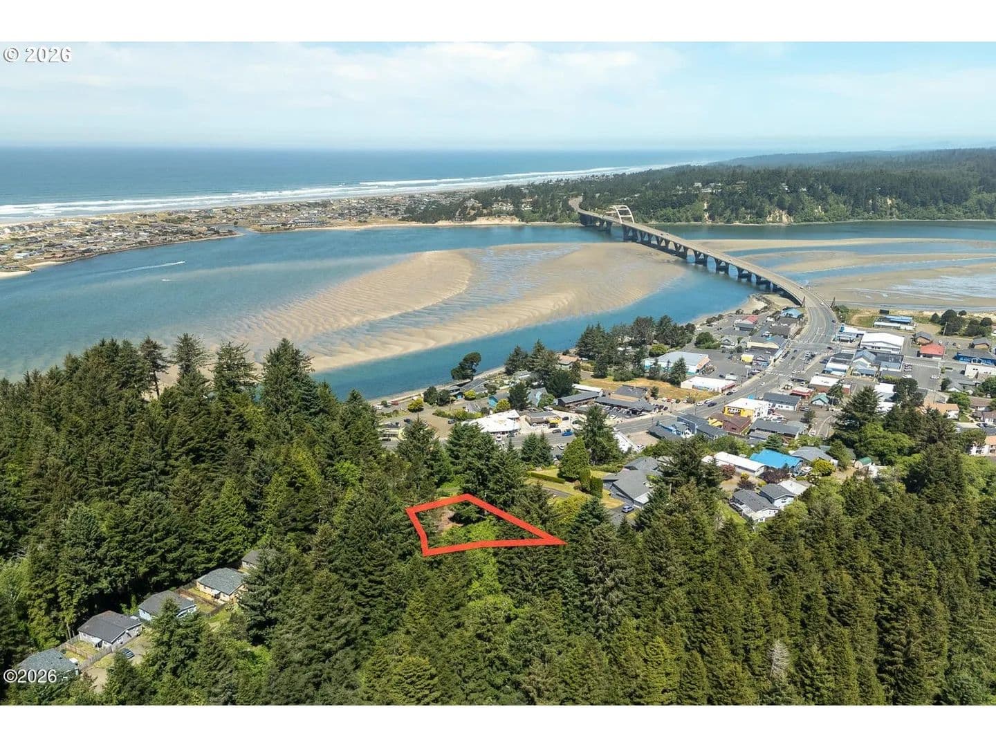 Property from TL 602 Pacific View CT - KW - Waldport, Oregon, 97394