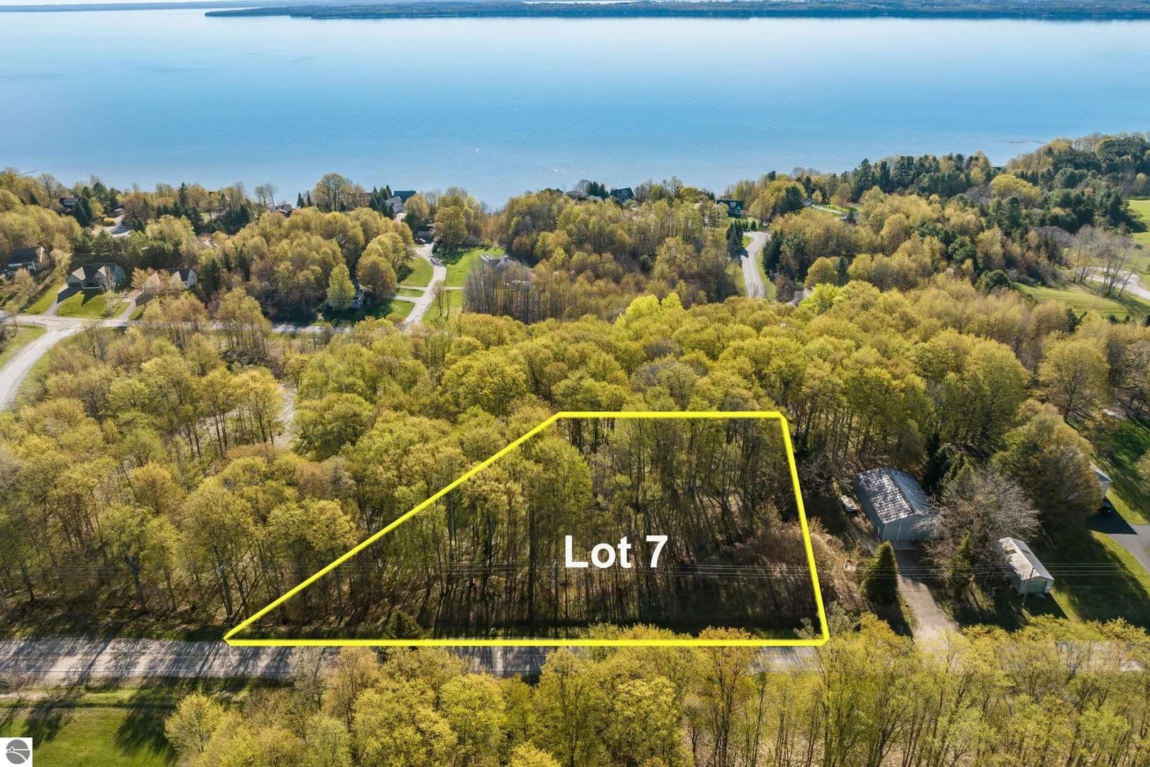 Property from 00 S Donnybrook Road - KW - Suttons Bay, Michigan, 49682