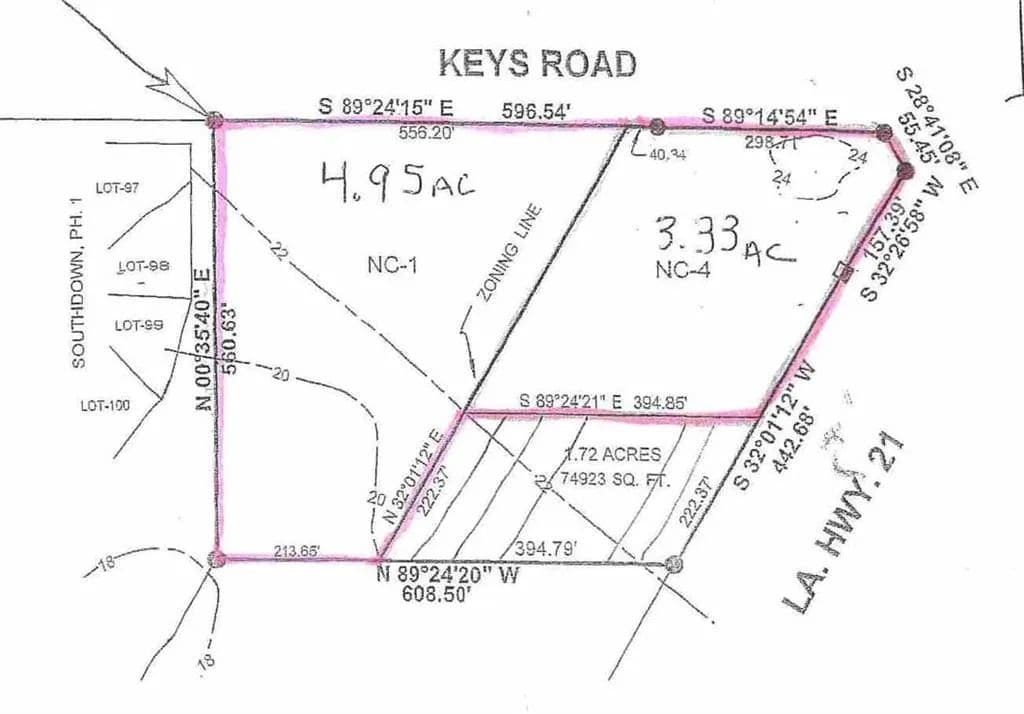 8.28 Acres of Land for Sale in Covington, Louisiana - Covington, Louisiana, 70433