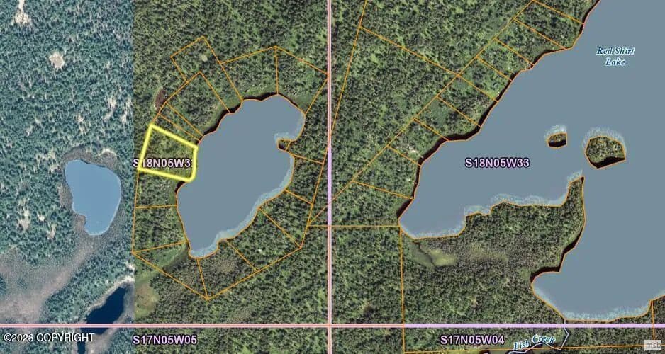 Property from Tr F ASLS 71-044 - KW - Willow, Alaska, 99688