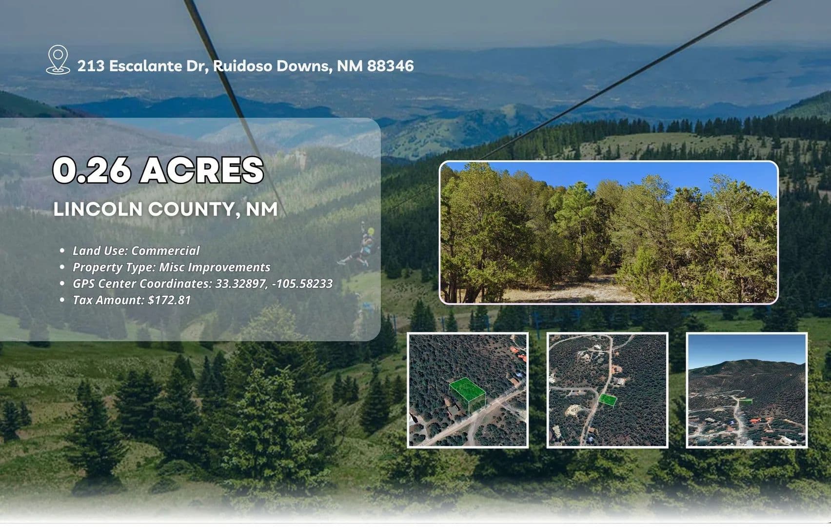 Property from 213 Escalante Drive - KW - Ruidoso Downs, New Mexico, 88346