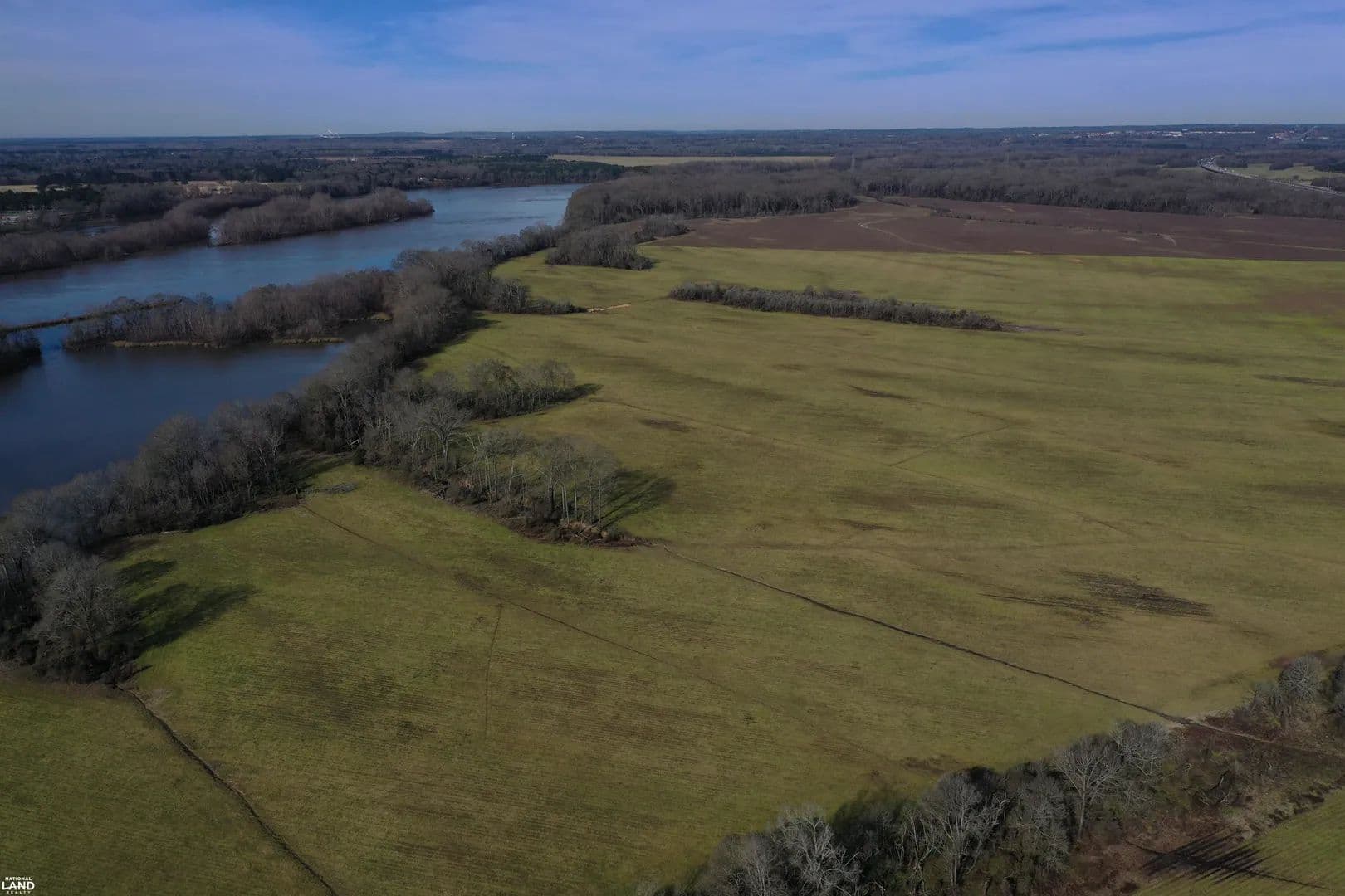 River Frontage Farm Abundant Wildlife Income Producing - Montgomery, Alabama, 36113