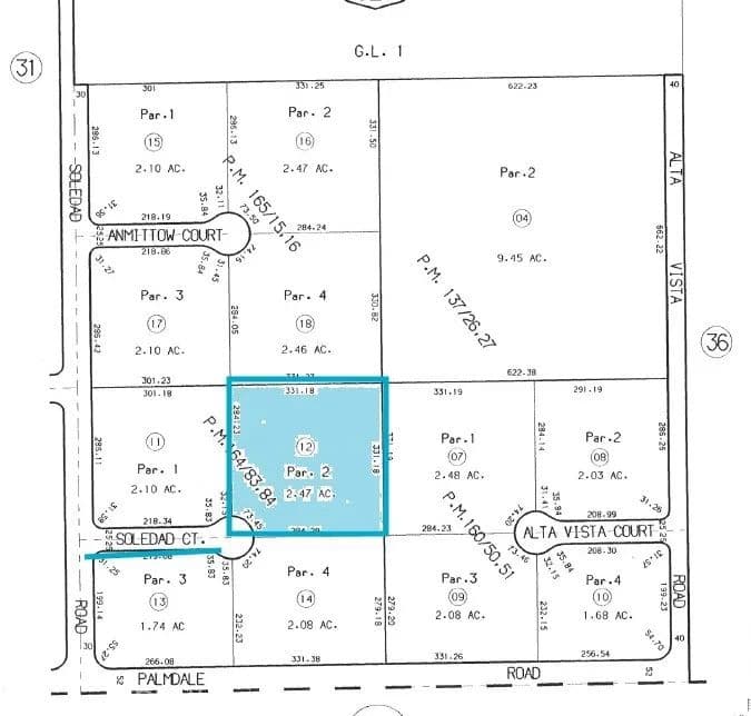 2.47 Acres of Land for Sale in Pinon Hills, CA - land for sale