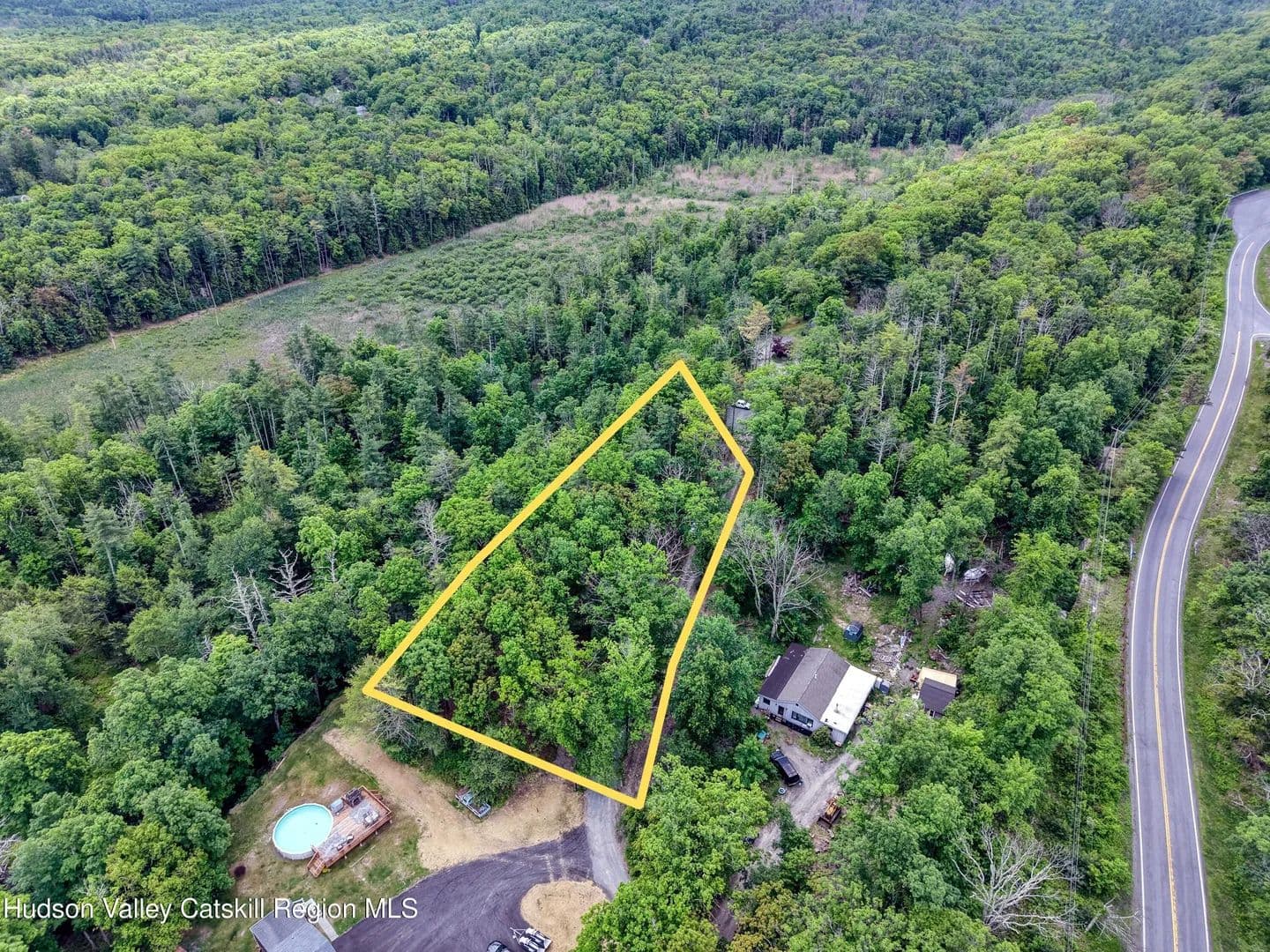 Property from Rt 28a - KW - West Hurley, New York, 12491