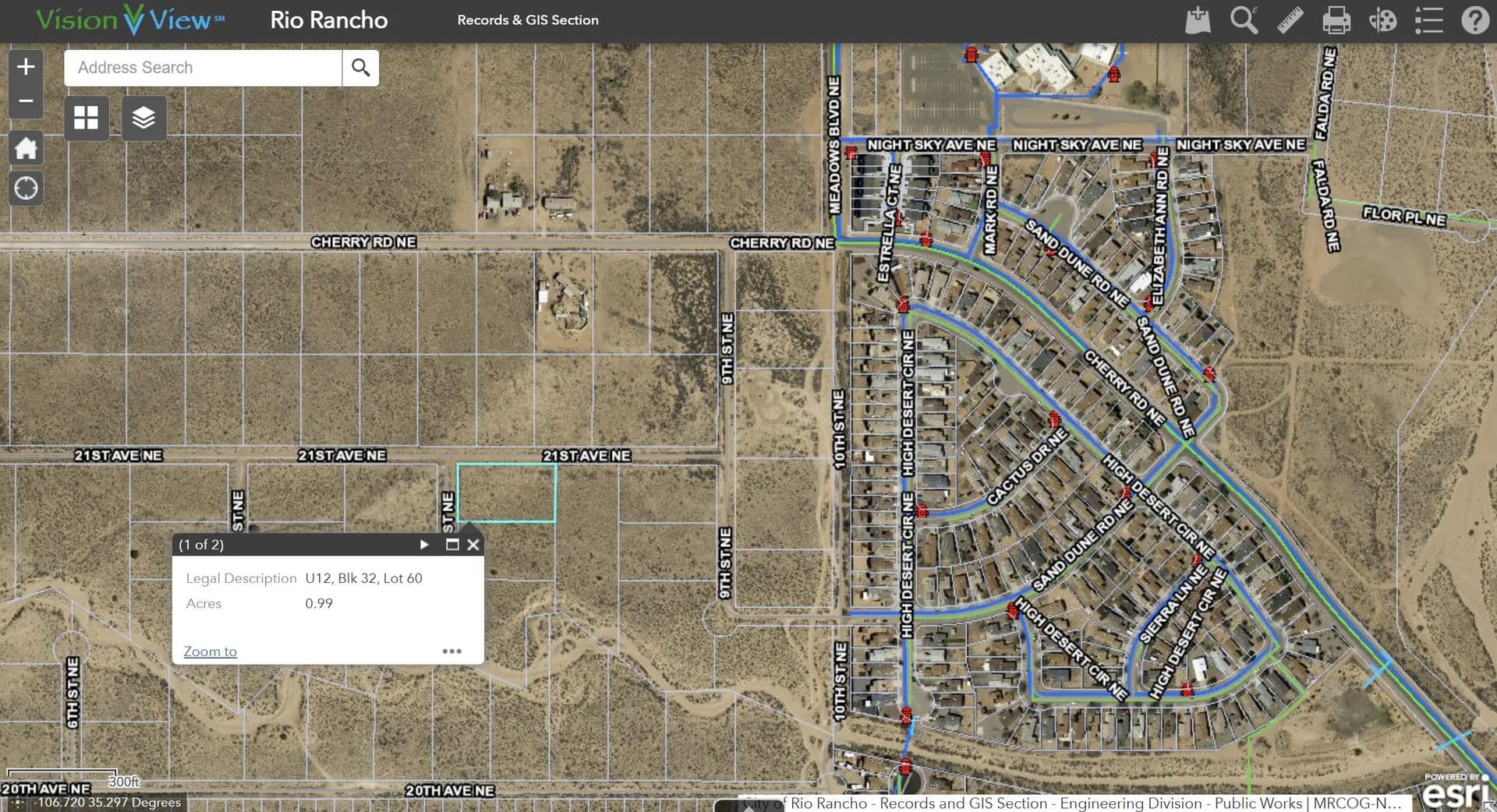 Property from 2218 8th Street NE - KW - Rio Rancho, New Mexico, 87144