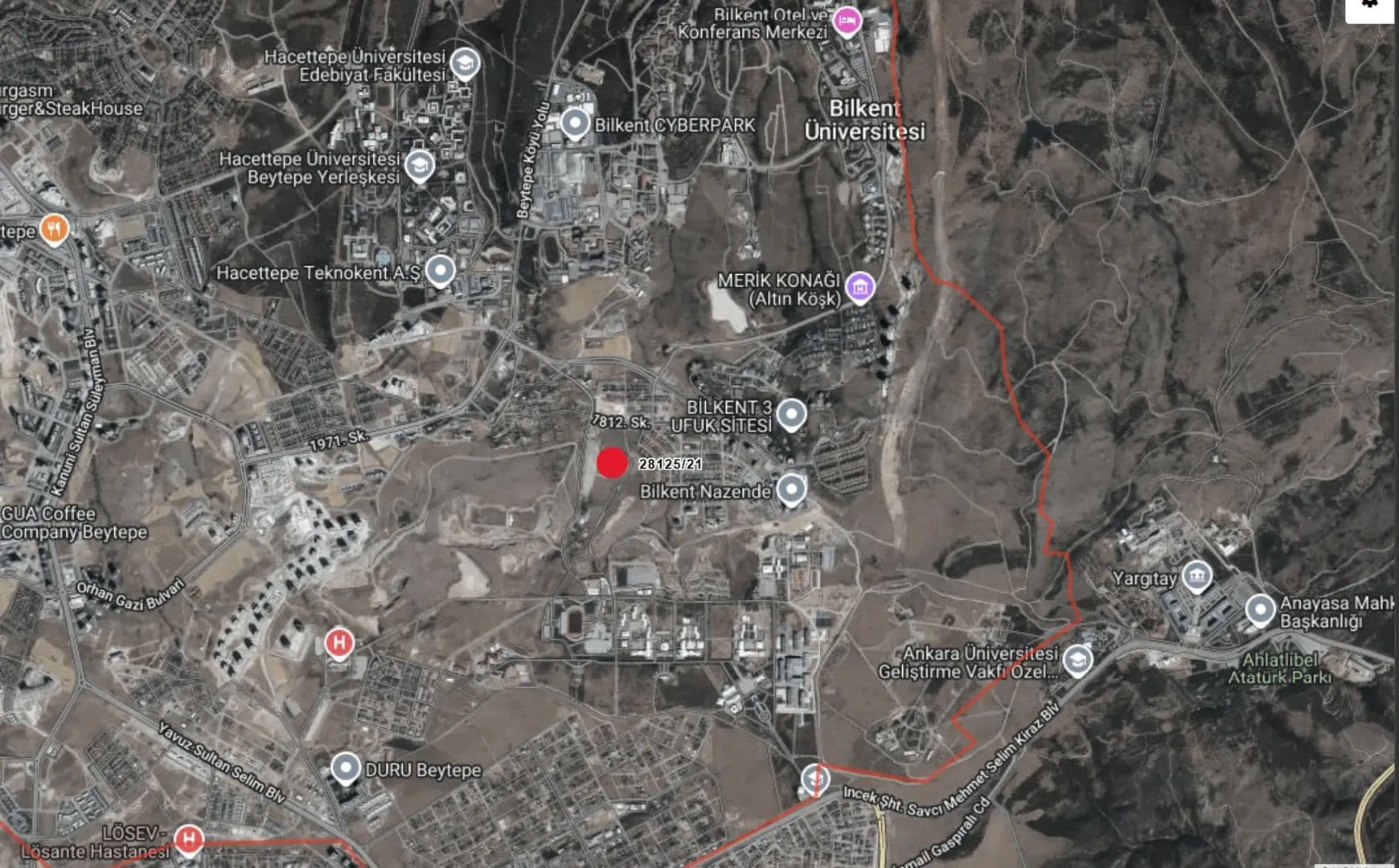 Beytepenin Merkezinde Prestijli ve Yatırımlık Villa Arsası - land for sale