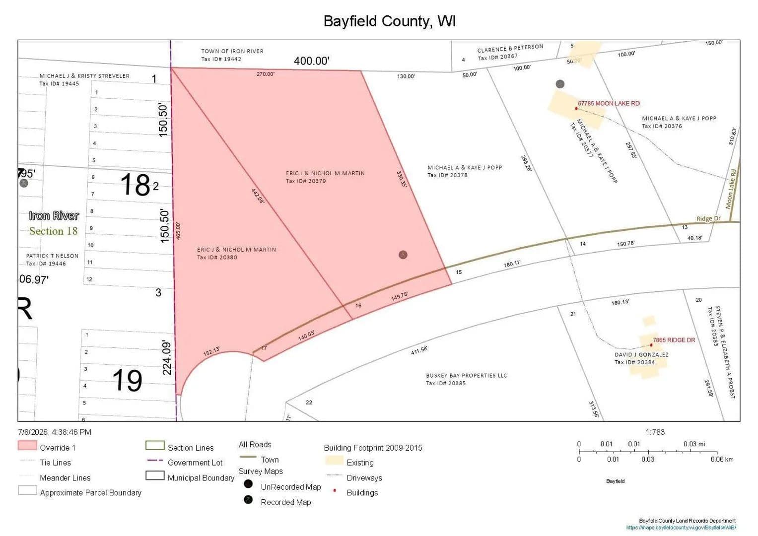 Vacant Land in Iron River - Iron River, Wisconsin, 54847
