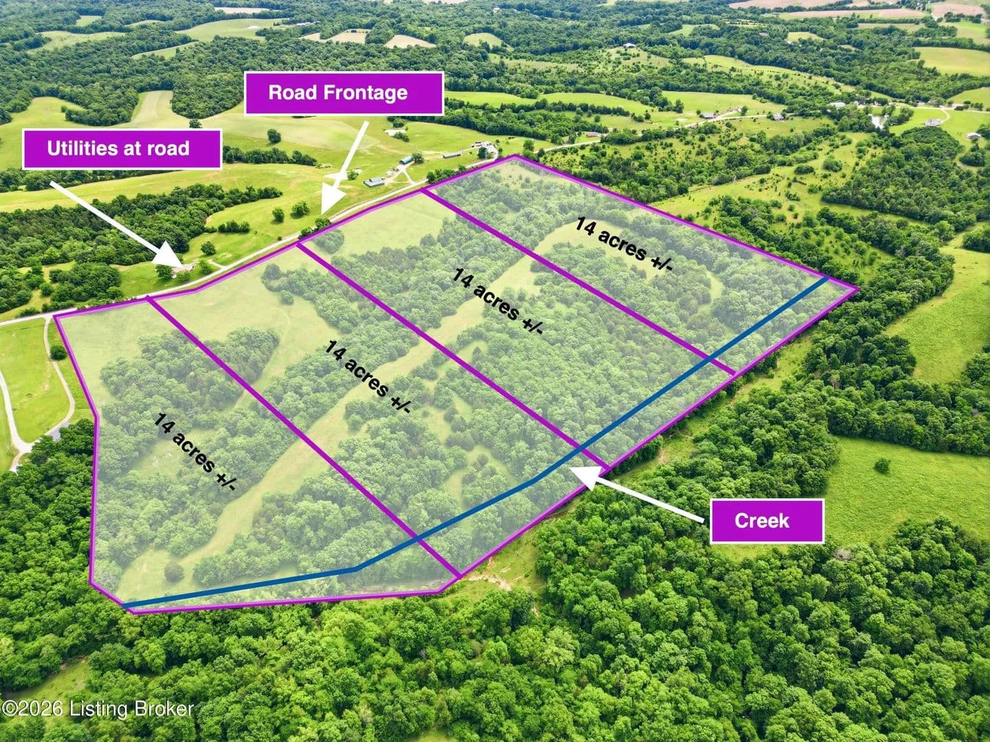 28 Acres of Land for Sale in Taylorsville, KY - Taylorsville, Kentucky, 40071