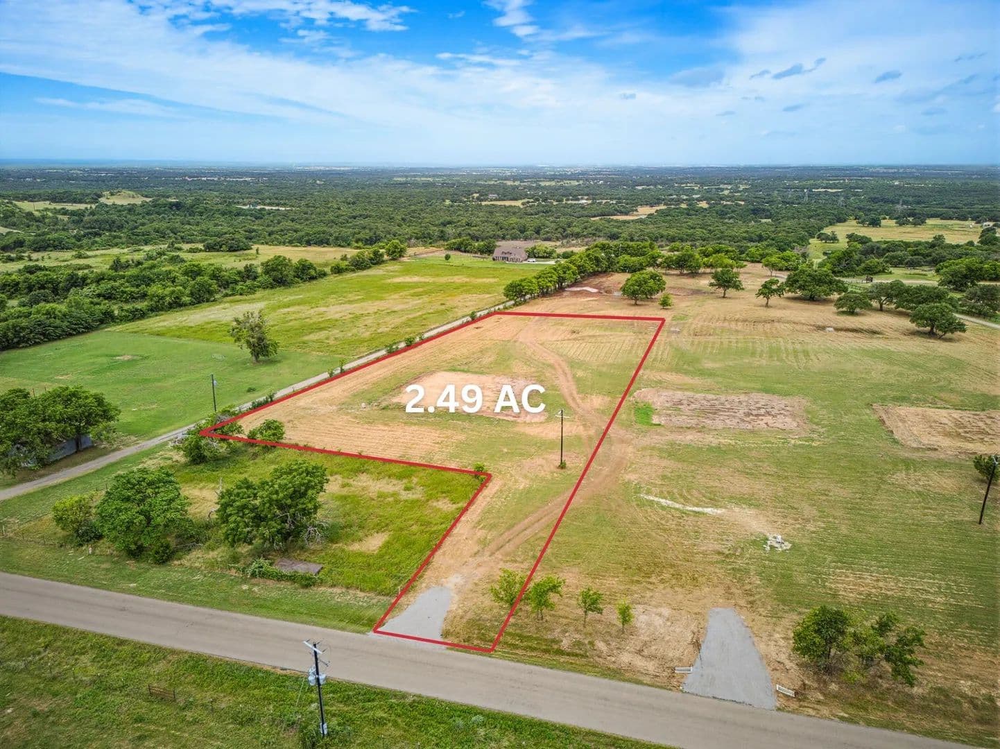 2.49 Acres of Land for Sale in Decatur, TX - Decatur, Texas, 76234