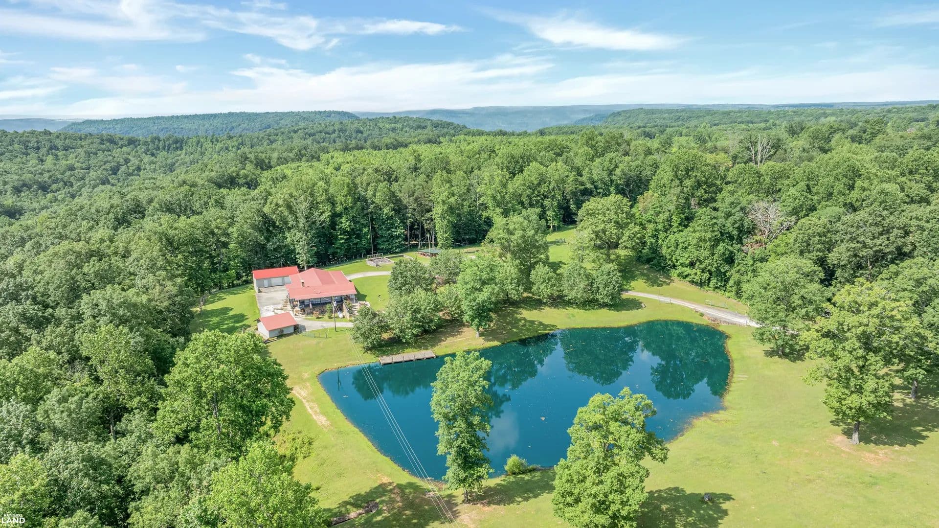 South Pittsburg Equestrian Estate with Custom Home and Lake - South Pittsburg, Tennessee, 37380