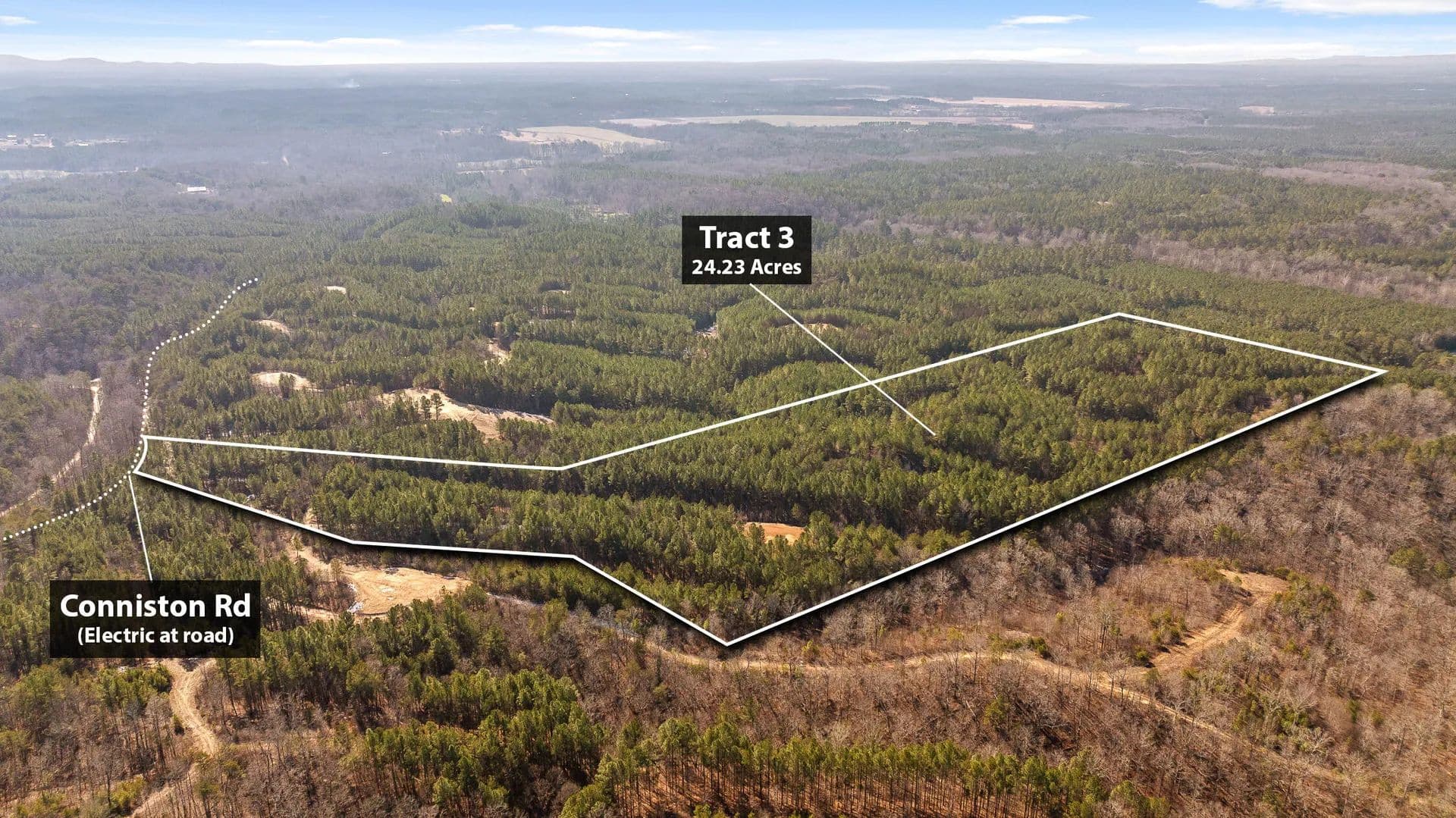 Property from Tract 3 Conniston Road - KW - Chatsworth, Georgia, 30705