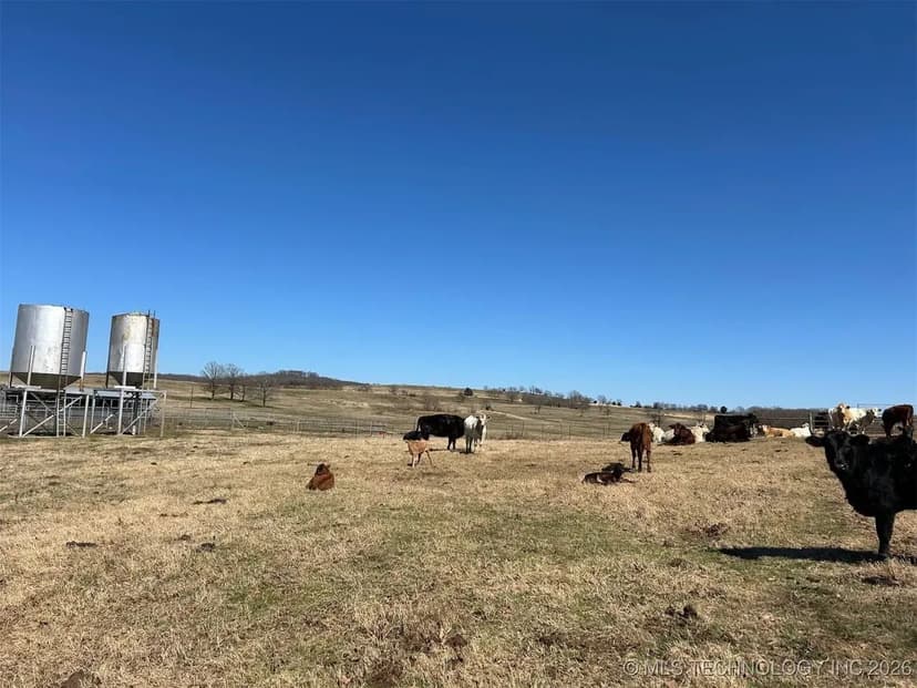 466 Acre Cattle Ranch in Sequoyah County Oklahoma