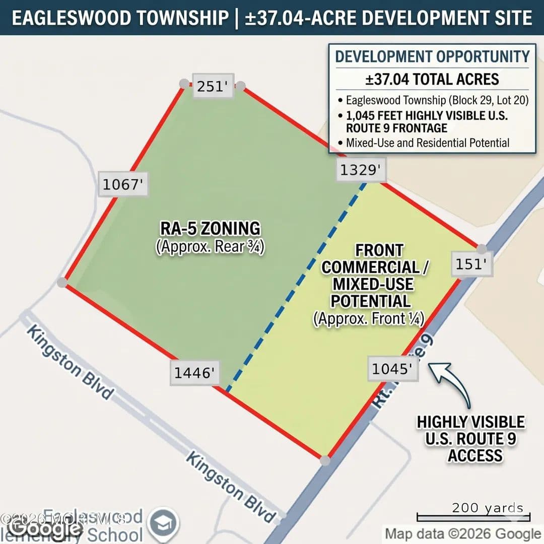 Property from 0 Route 9 - KW - , New Jersey, 8092