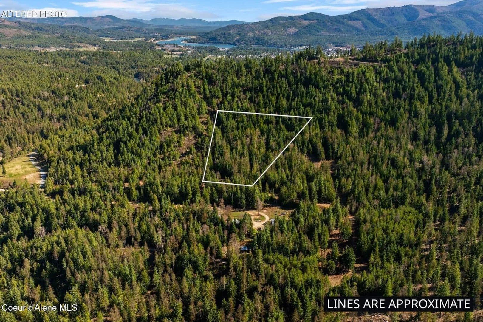 Property from Lots 3 & 4 Cedar Acres - KW - Priest River, Idaho, 83856