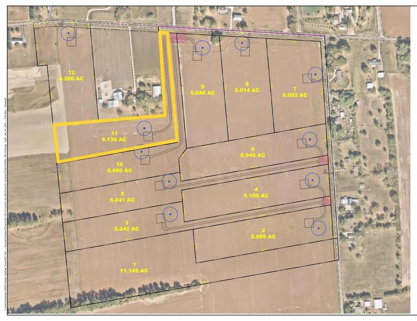 Property from 0 Harriott Road #Tract 10 - KW