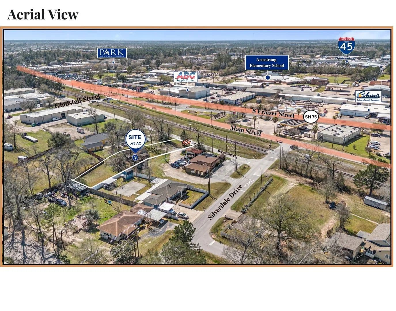 0.45 Acres of Land for Sale in Conroe, Texas - Conroe, Texas, 77301
