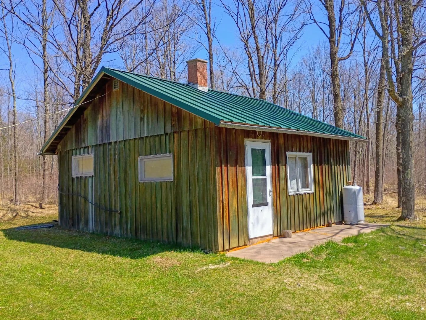 120 Acres of Wisconsin Land for Sale Bordering National Forest - Ogema, Wisconsin, 54490