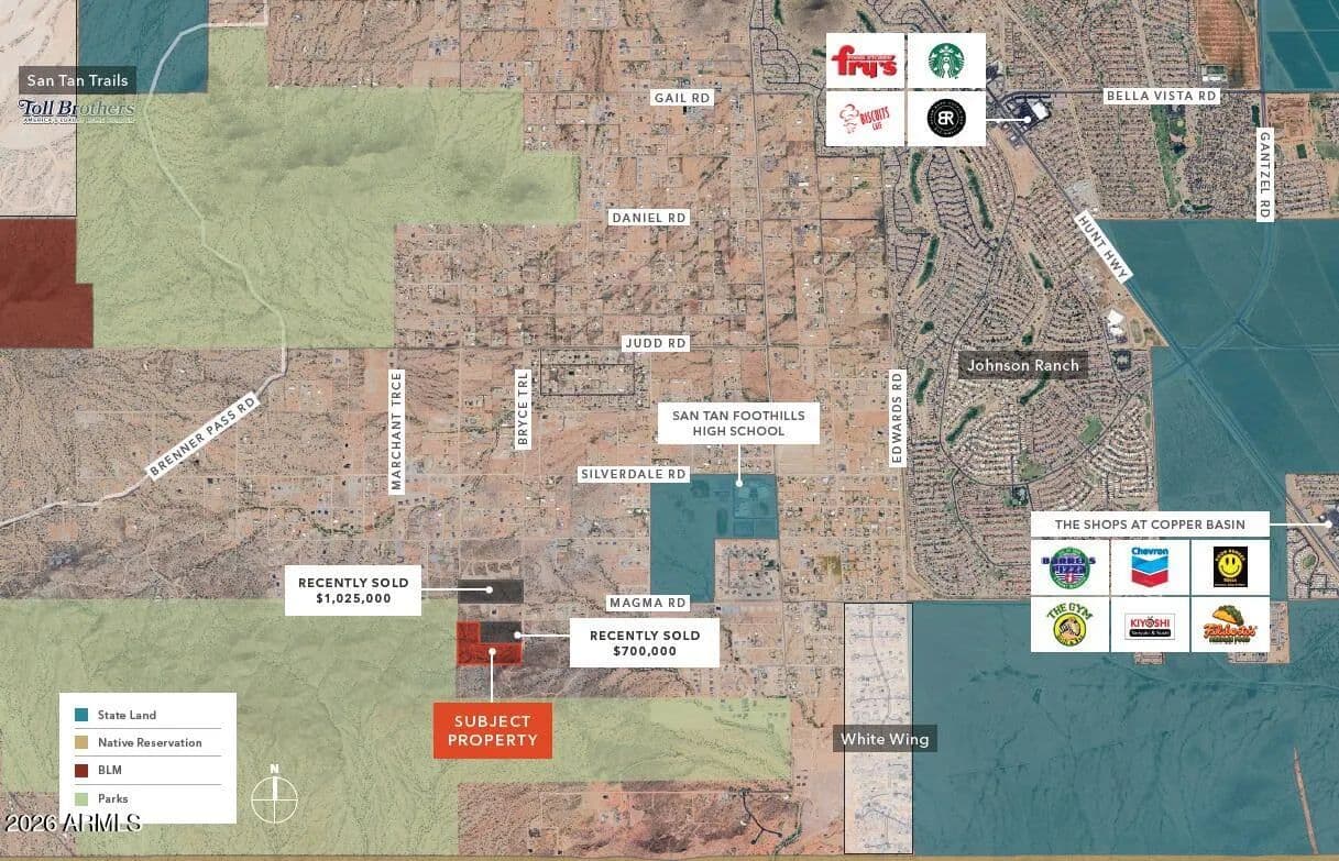 Property from 000000 N Bryce Trail #- - KW - Queen Creek, Arizona, 85142