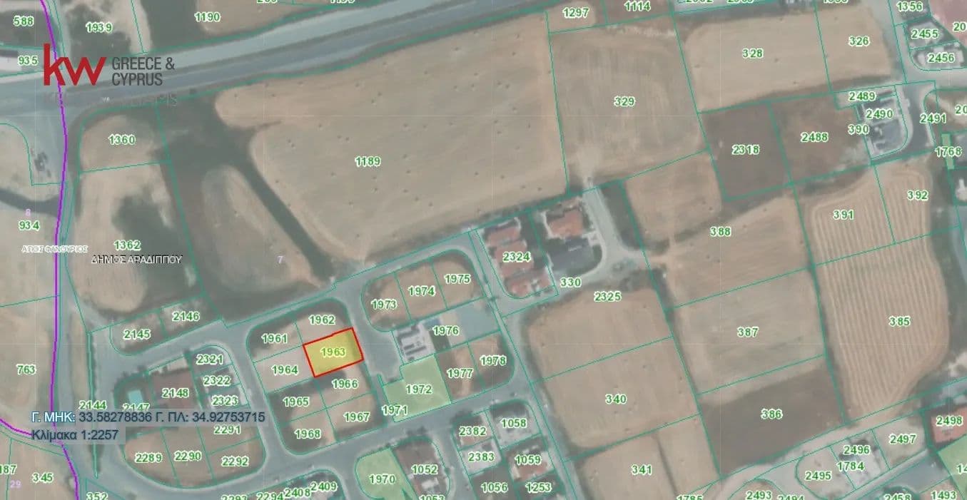 Land for Sale in Aradipou, Larnaca - land for sale
