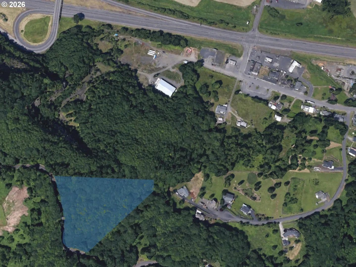 Property from Old Rainier RD - KW - Rainier, Oregon, 97048
