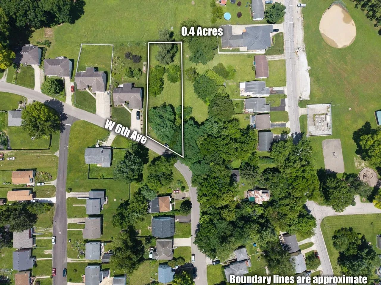 W Sixth Ave - .4 acre - Lancaster, Ohio, 43130