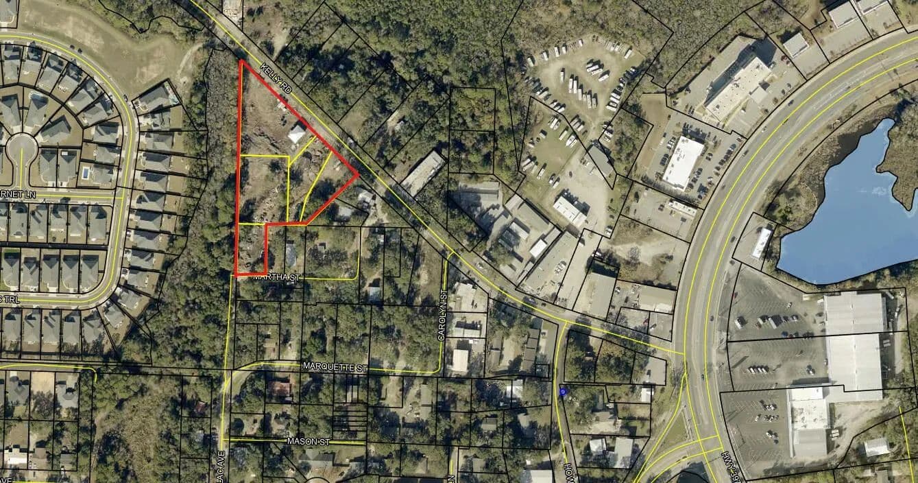 Property from 311 Kelly Road - KW - Niceville, Florida, 32578