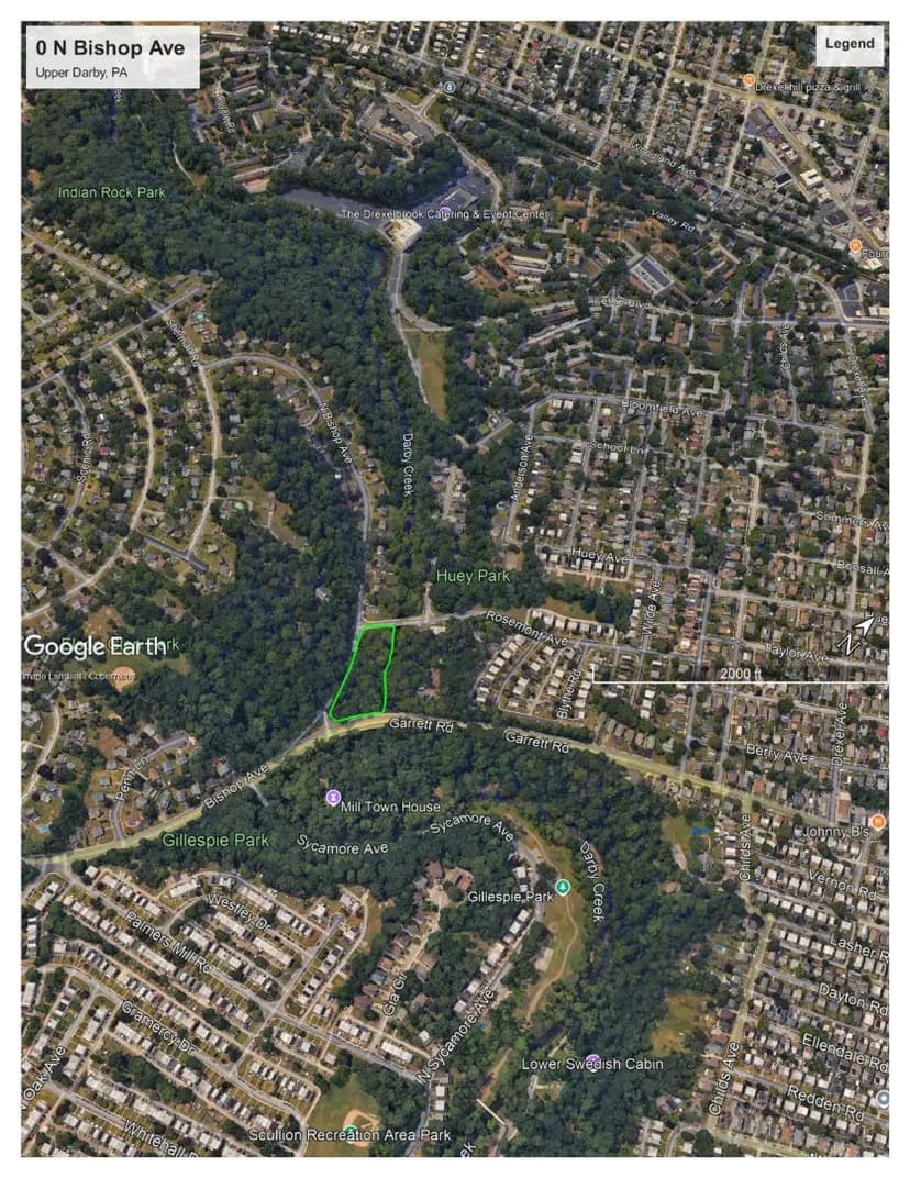 R-3 Zoned Residential Land in Upper Darby Near Drexel Hill!