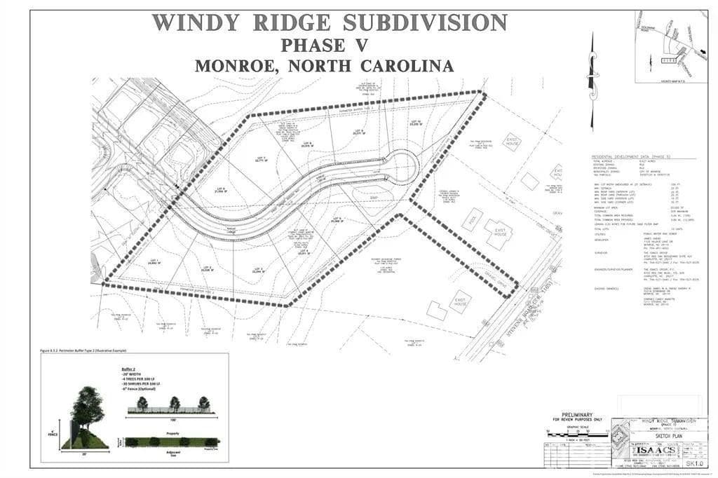 Property from 0 Stevens Road - KW - Monroe, North Carolina, 28110