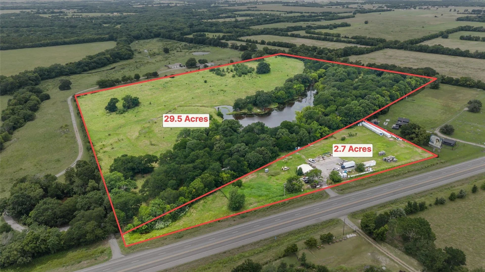 32.24 Acres of Land for Sale in Bonham, TX - Bonham, Texas, 75418