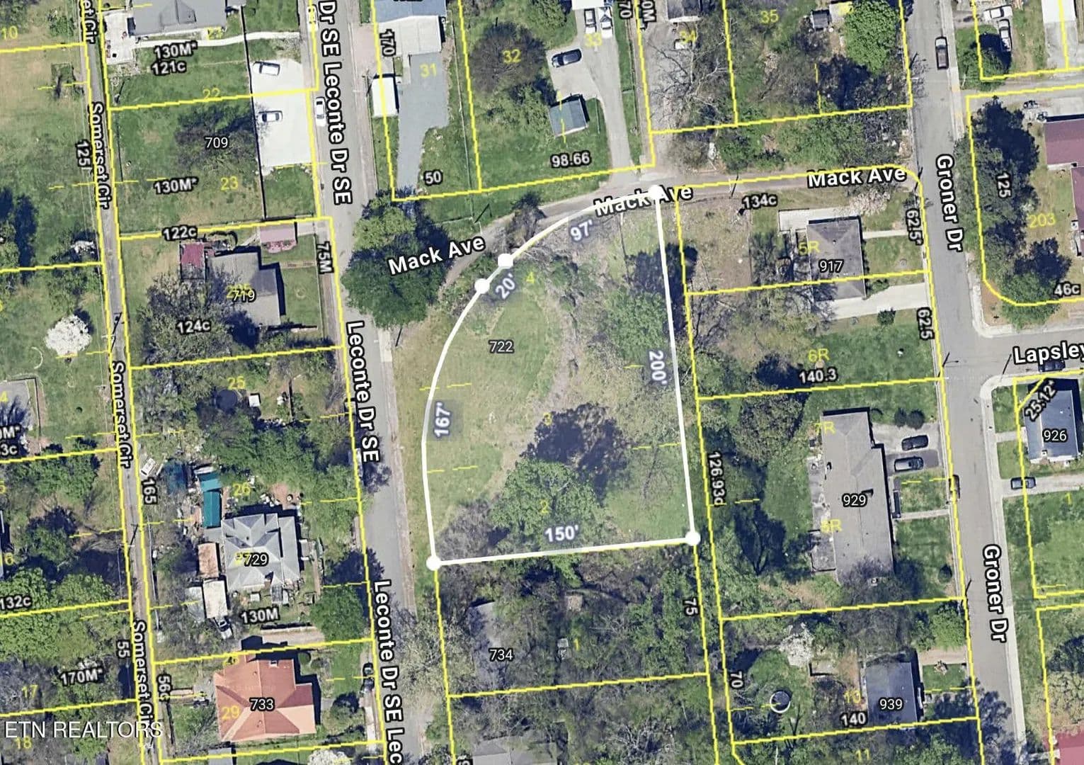 0.74 Acres of Land for Sale in Knoxville, TN - Knoxville, Tennessee, 37915