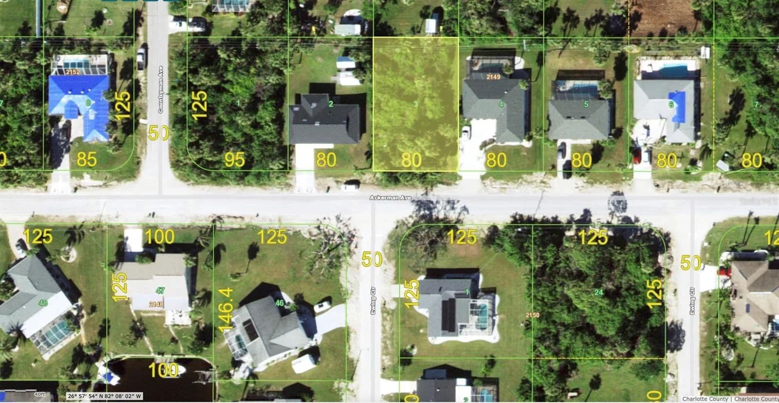 Property from 18702 ACKERMAN AVENUE - KW - Port Charlotte, Florida, 33948