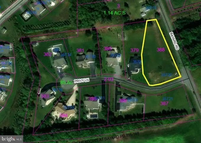 0.98 Acres of Land for Sale in FRANKFORD, DE - Frankford, Delaware, 19945