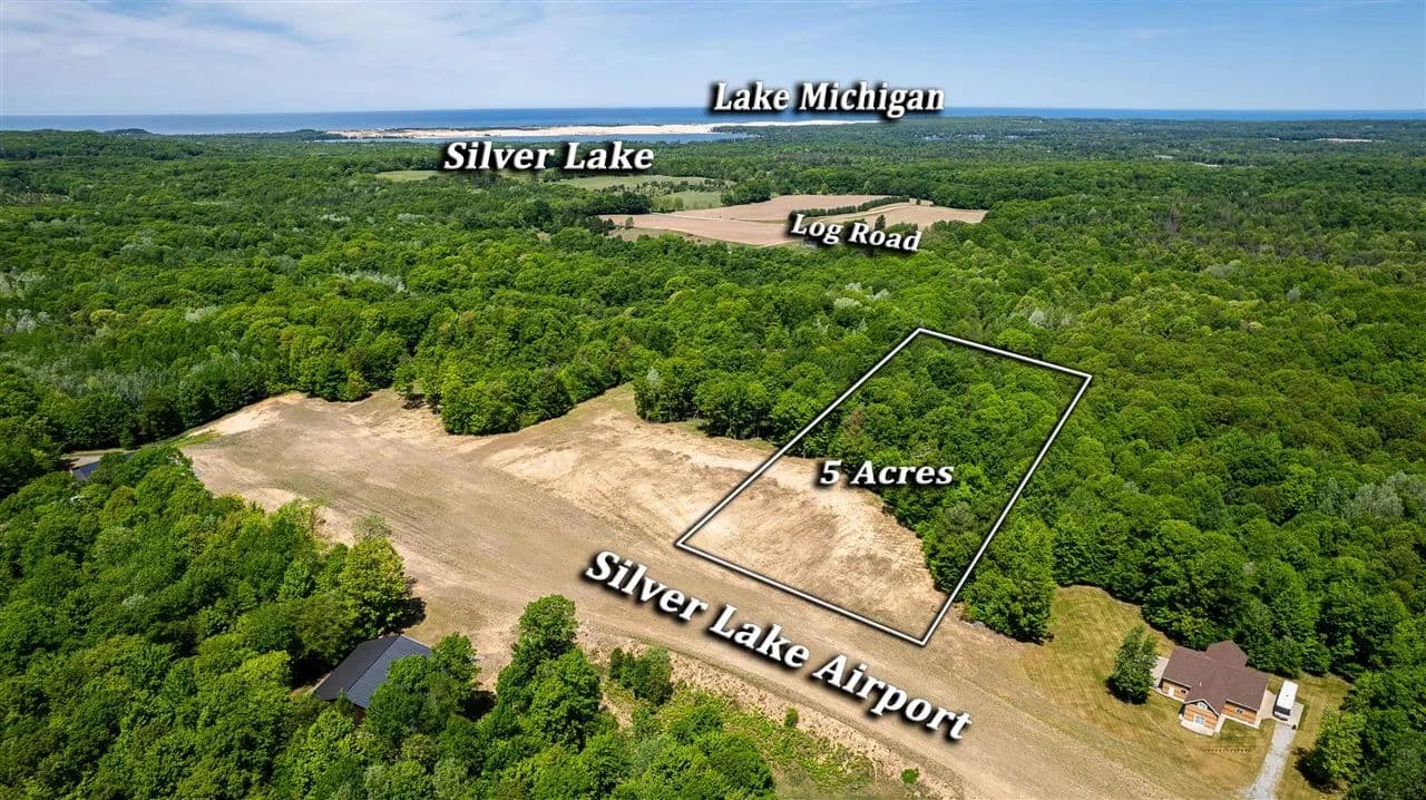 Property from 0 W Weaver #Parcel B per Survey - KW - Shelby, Michigan, 49455