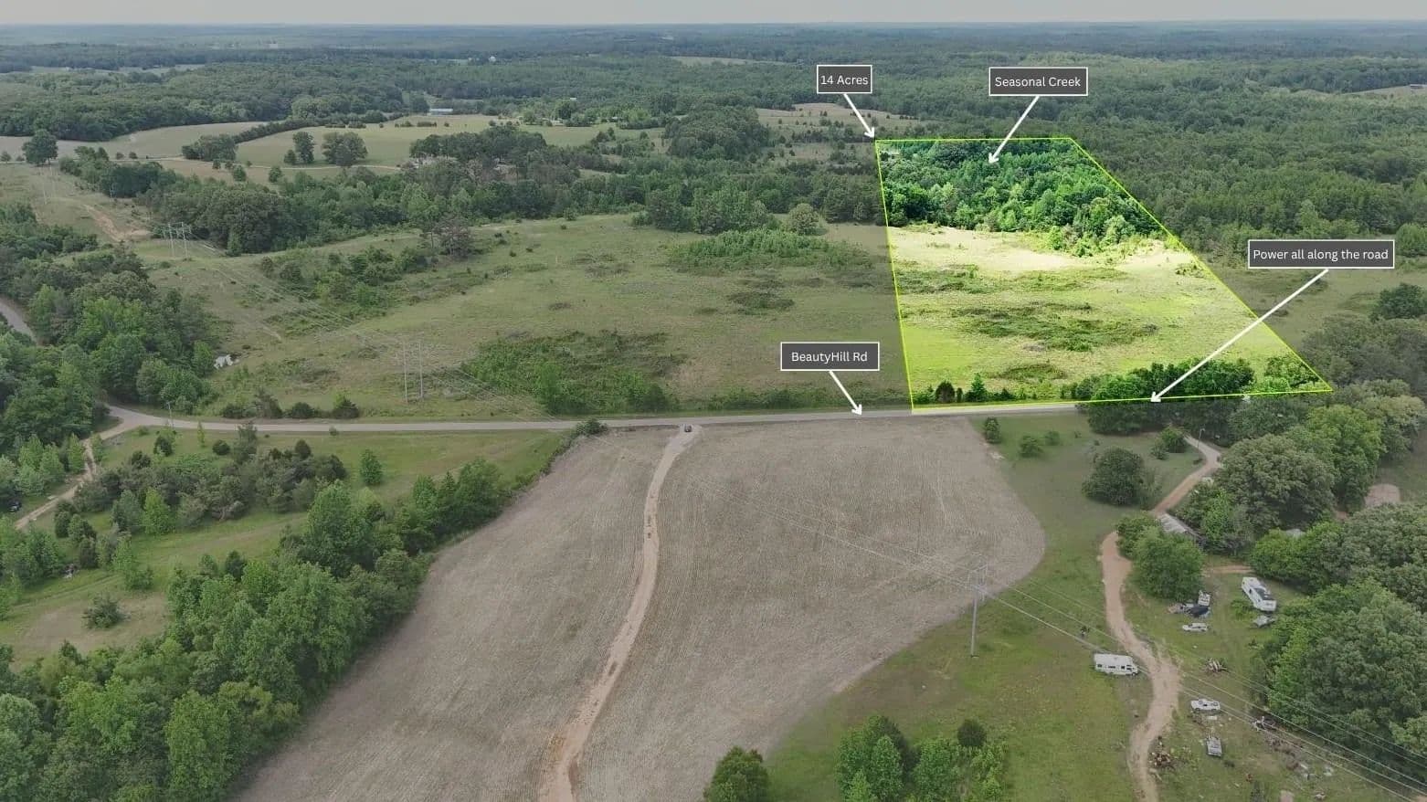 Property from 0 BEAUTY HILL RD #Lot 2 - KW - Bethel Springs, Tennessee, 38315