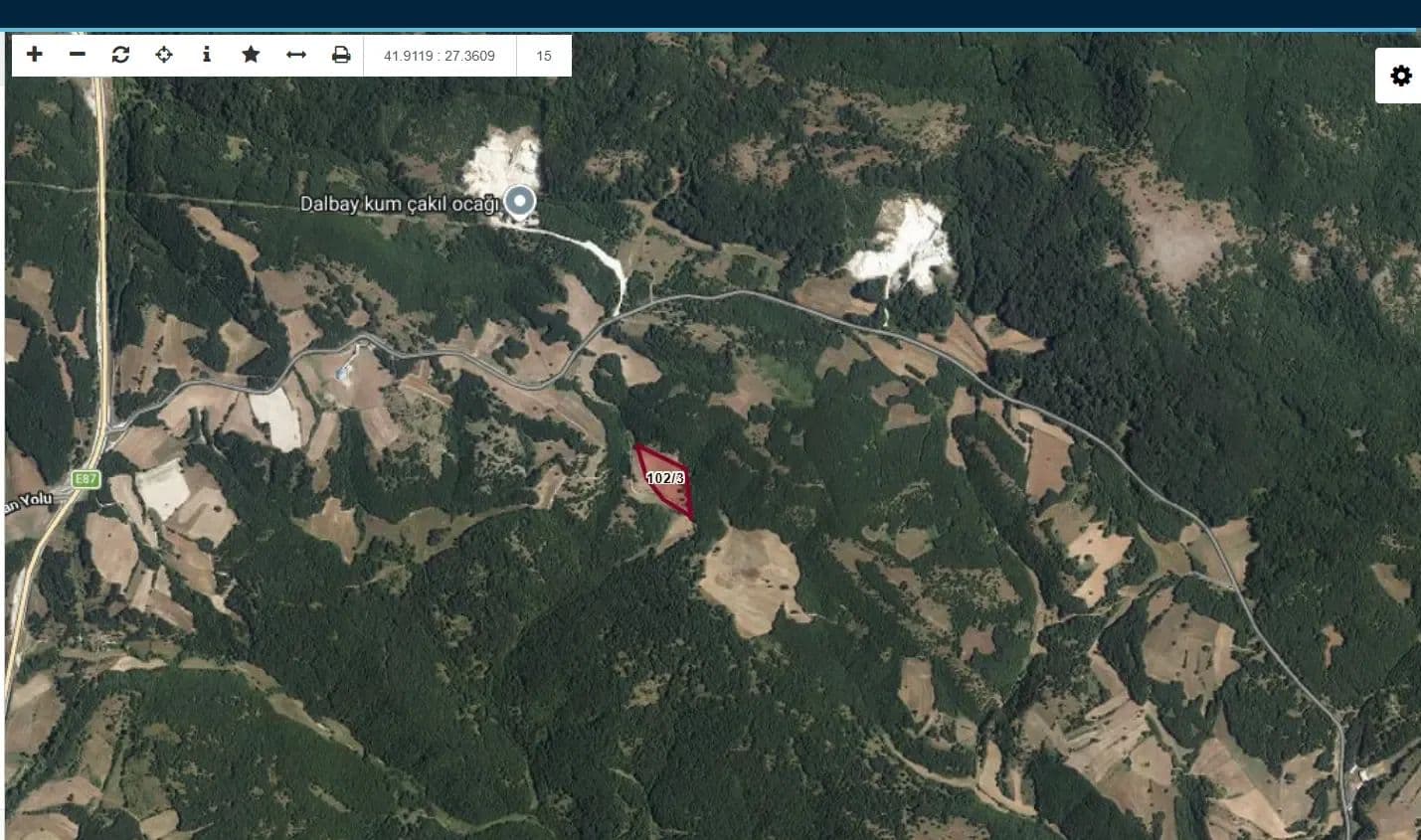 KW KAUF ARZU'DAN KIRKLARELİ KAPAKLI KÖYÜNDESATILIK TARLA - land for sale