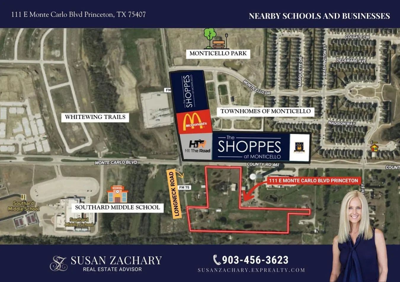111 E Monte Carlo Boulevard - Princeton, Texas, 75407