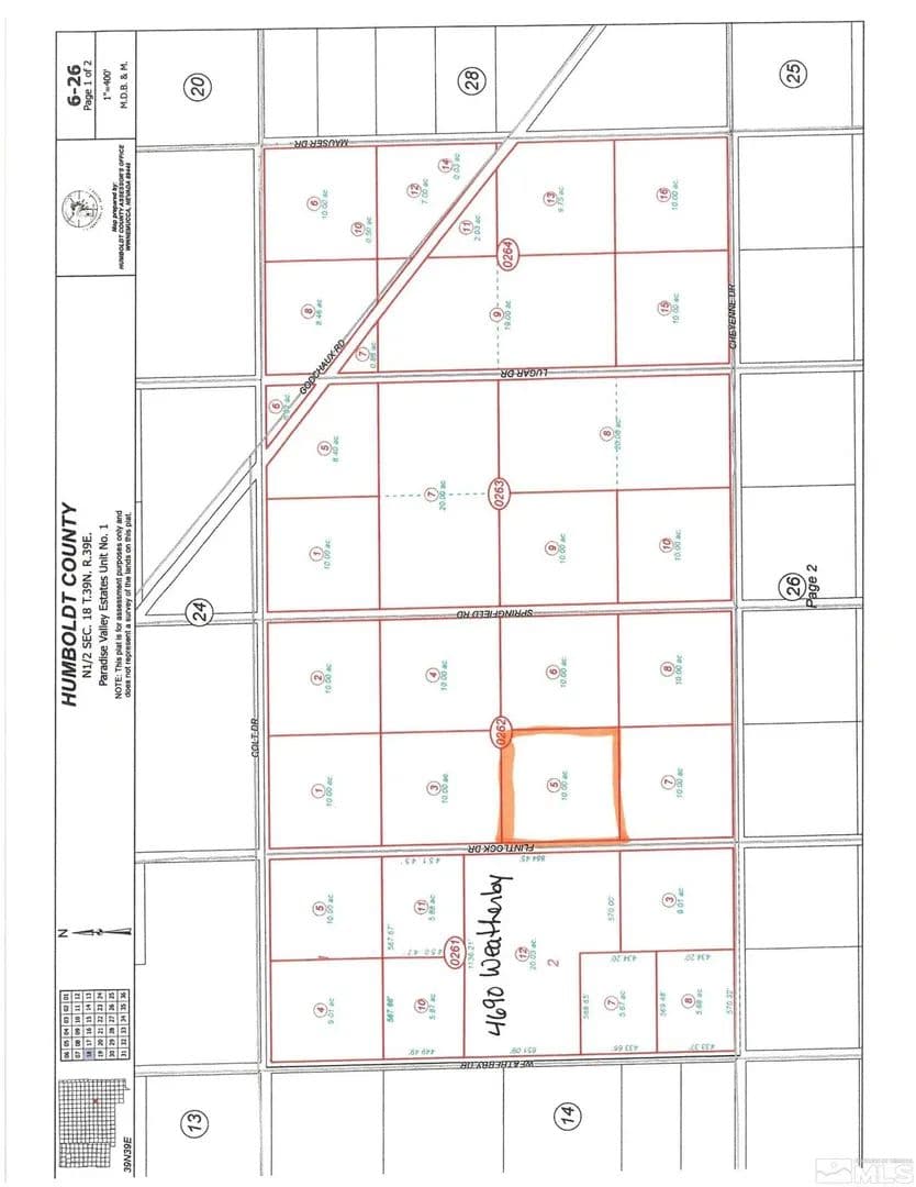 Lots & Land-Other in Winnemucca - Winnemucca, Nevada, 89445