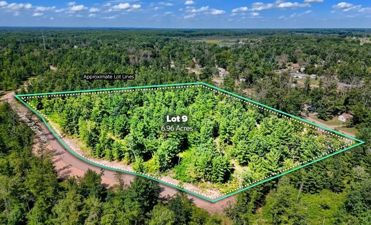 6.96+/- Acre Recreational Vacant Lot Near Skidway Lake Ogemaw Co MI - land for sale