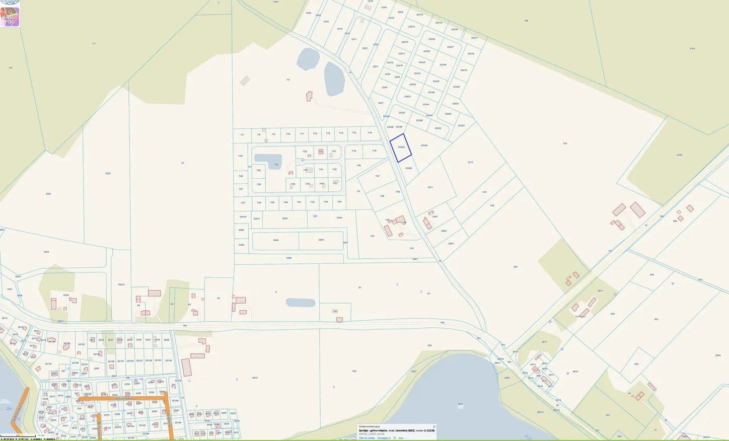 Działka z warunkami zabudowy w Jaromierzu - land for sale