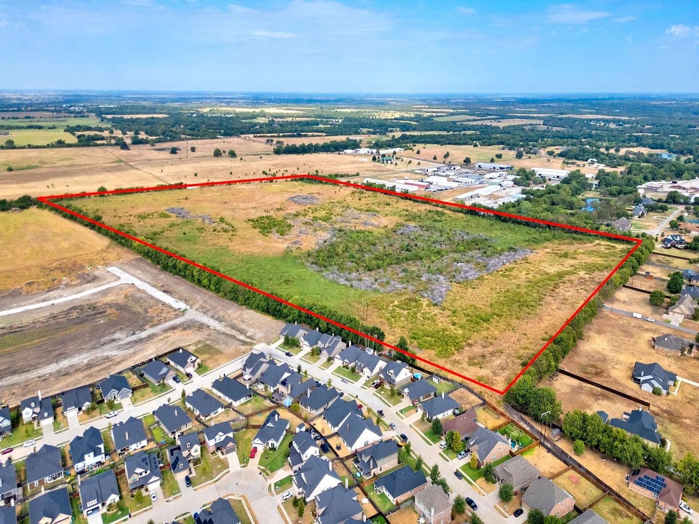 68.64 Acres of Land for Sale in Sherman, TX - Sherman, Texas, 75092