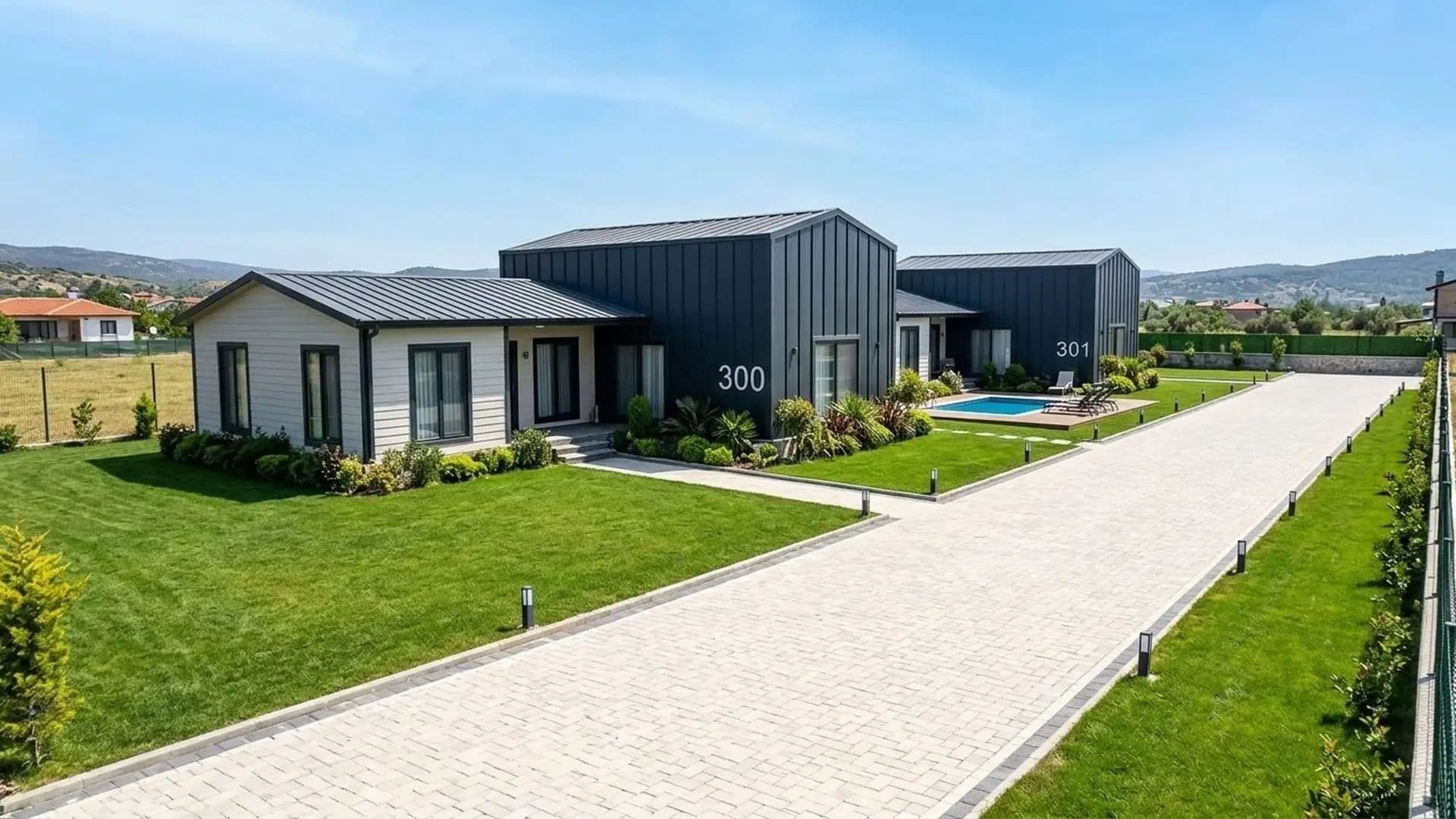 MENDERES BULGURCADA HOBİ BAHÇESİ 65 M² PREFABRİK EV HAVUZLU - Turkey