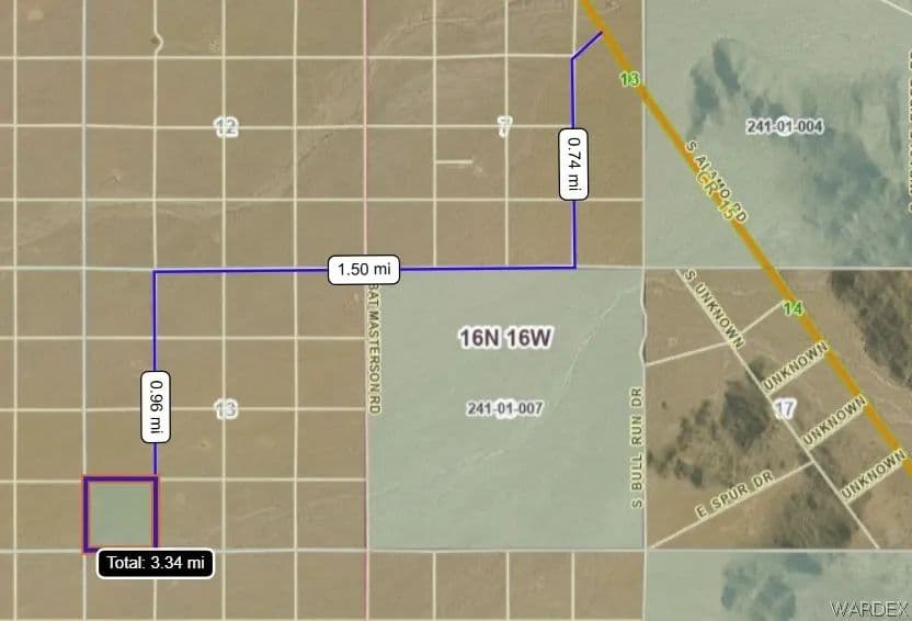 Property from 0 Brittlebush - KW - Yucca, Arizona, 86438