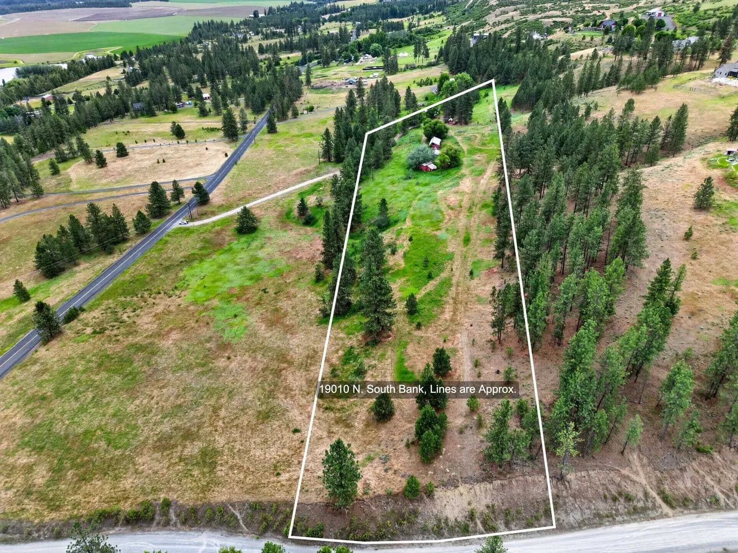 Property from 19010 N South Bank Rd - KW - Nine Mile Falls, Washington, 99026
