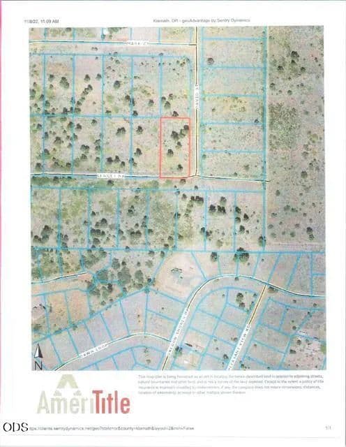 Property from 0 Lot 27 David Street - KW - Chiloquin, Oregon, 97624