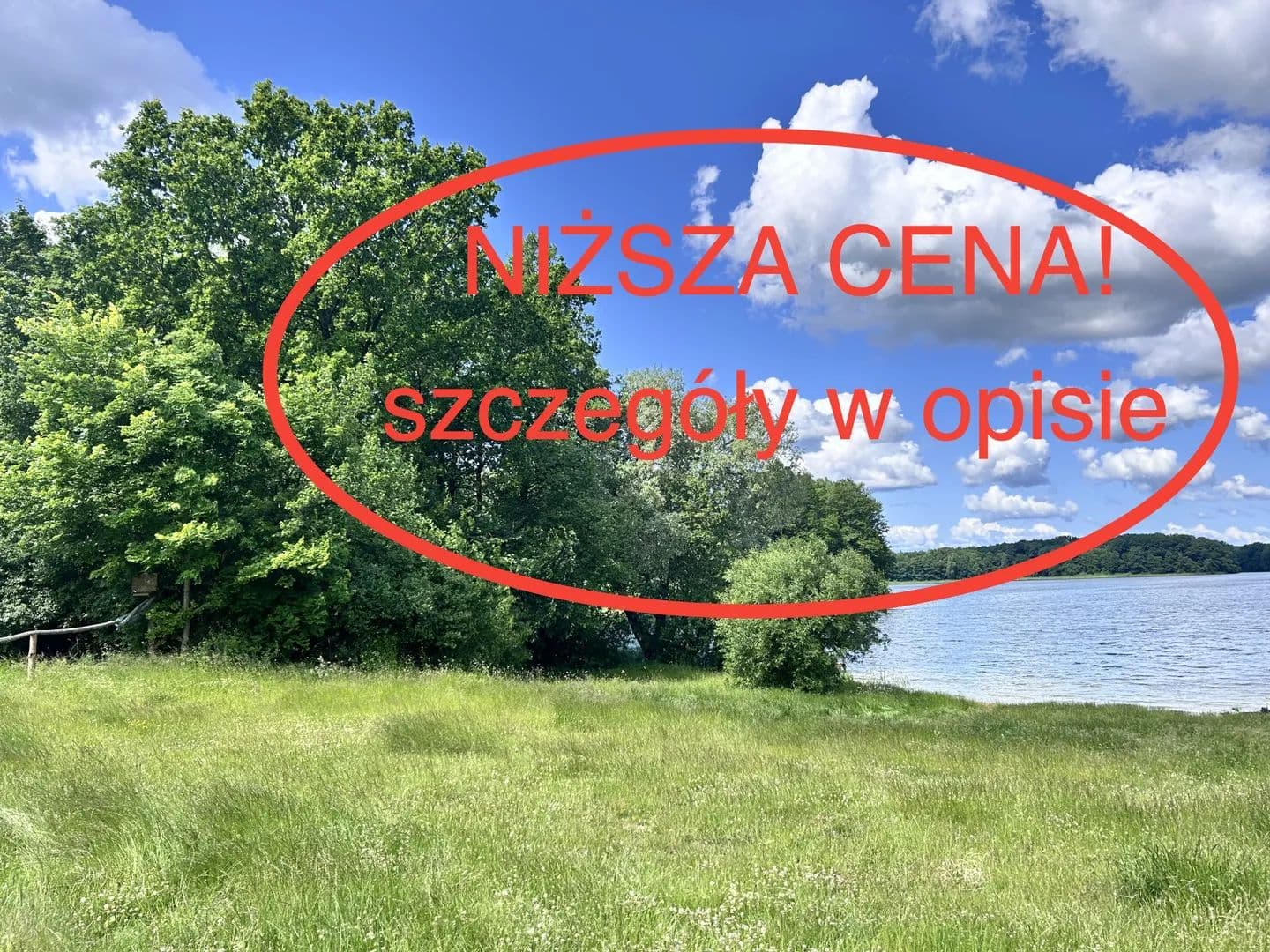 Działka budowlana przy jeziorze Kucki - land for sale